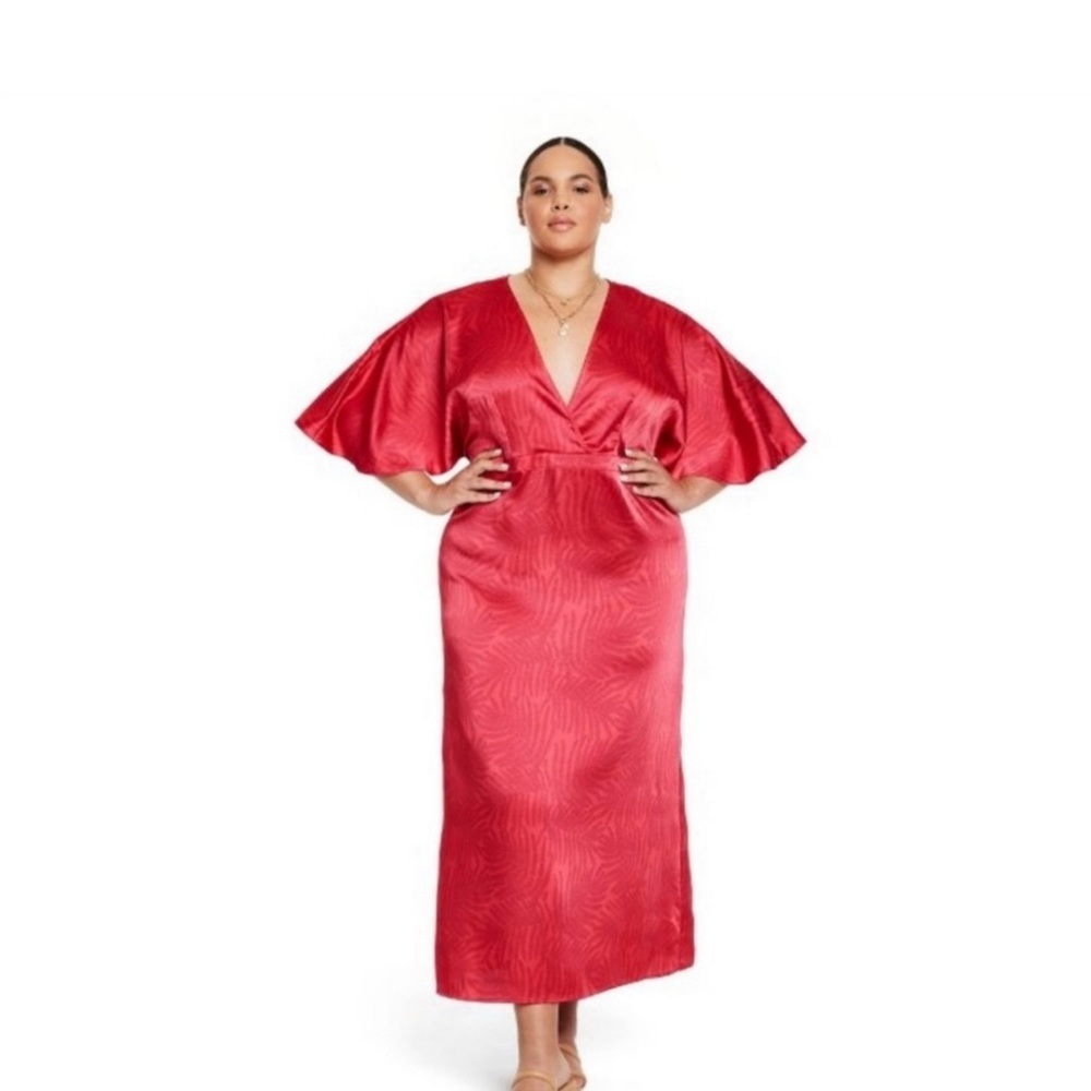 NWT Fe Noel Red X Target Maxi Dress